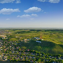 Вид на сопку Букпа. Кокшетау.