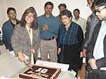 W10 Celebration Cake Cutting Rimi B Ch.,Bishakha Datta, Jayanta, Arnab
