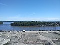 Bridge that connects Korkeasaari to Mustikkamaa.