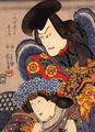Utagawa Kuniyoshi: Kabuki-näyttelijöitä