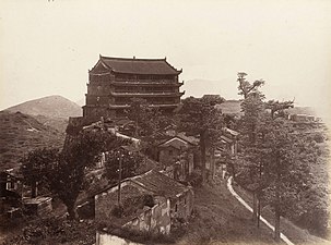 Пятиэтажная пагода на вершине холма Юэсю, ок. 1880 г.