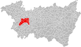 Localisation de Communauté de communes de Vittel-Contrexéville