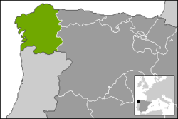 Lokasi Galicia