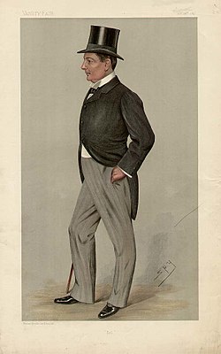 Виконт Дангарван, карикатура Лесли Уорда в журнале Vanity Fair, октябрь 1897 года