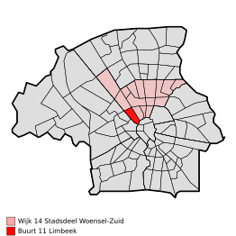 Limbeek binnen Eindhoven