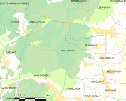 Riquewihr – Mappa