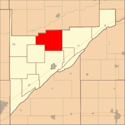 Location in Merrick County