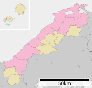 島根県行政区画図