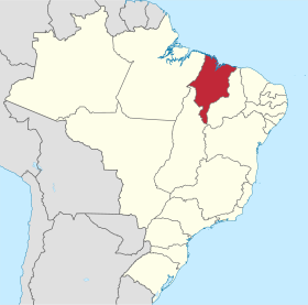 Localização de Maranhão