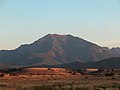 Mont Arcosu, vue du nord, près de Siliqua