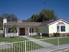 Single story ranch style home.