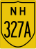 National Highway 327A marker