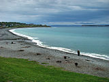 Topsail Beach in het noorden van de gemeente Conception Bay South