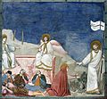 Detalle de la Cappella degli Scrovegni, de Giotto, 1305.