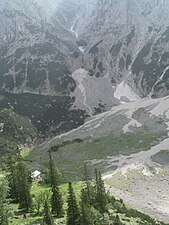Oberreintalhütte im Karboden