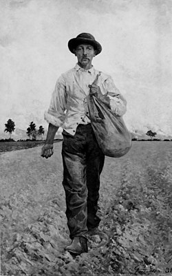 Il seminatore (The sower), 1881