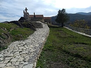 Կուսանաց անապատ տանող ճանապարհը։