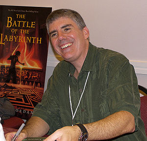 Rick Riordan at the 2007 Texas Book Festival, ...
