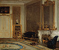 De zaal in het huis A. Willet-Holthuysen, Herengracht 605, door Willem Steelink jr., 1882