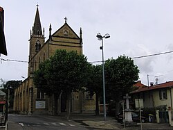 Skyline of Saint-Laurent-de-Mure