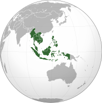 Map of Southeast Asia