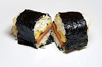 Spam musubi