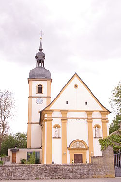 Skyline of Bergrheinfeld