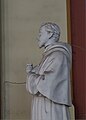 Statue du bienheureux Guillaume de Toulouse en l'église Sainte-Germaine.