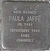 Stolperstein für Paula Jaffé