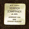 Stolperstein Kronberger Straße 30 Heinrich Schafranek