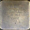 Stolperstein für Edith Müller (Königswinterstraße 2)