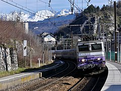 TER sur la liaison Lyon-Modane.