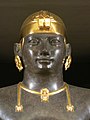 Image 19Portrait of "Black Pharaoh" Taharqa, Louvre Museum reconstruction (from History of ancient Egypt)