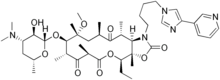 structure de la télithromycine