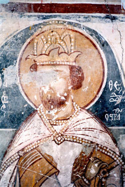 Фреска на Свети Теодор Стратилат, 1497 г.
