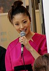 CM露出量で関東・関西地区1位になった上戸彩さん（2009年）