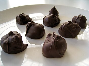 Vegan Chocolate Date Truffles.
