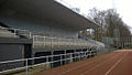 "Blok D" på Vejle Atletikstadion. Det tidligere fanafsnit på stadion da Vejle Boldklub havde hjemmebane. Fanklubben The Crazy Reds havde hjemme her.