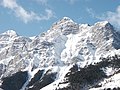 Vue depuis le village de Kananaskis