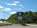 Schild vor dem Comunity Centre der Whitefish River First Nation