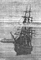 La nave distrutta dal Nautilus.