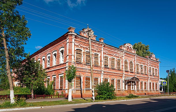 664. Здание духовного училища, Петровск Автор — OEliseeva