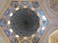 Мозаичное панно XIV века на куполе мавзолея Тюрабек-ханым в Куня-Ургенче, Туркменистан