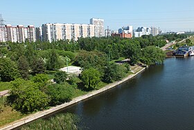 Парк 850-летия Москвы, восточная часть парка