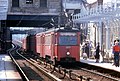 N1/n2-Stadtbahnzug während des Umbaus auf U-Bahn, 1981