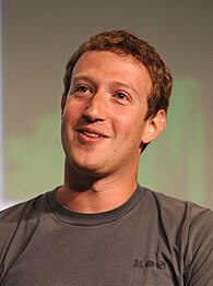 Empresario Mark Zuckerberg de California