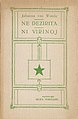Librokovrilo de Ne Dezirita - Ni Virinoj (1910) [10]