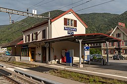 Järnvägsstationen Reuchnette-Péry