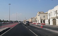 Al Rayyan Road in Madinat Khalifa South
