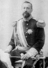 Albert Honoré Charles Grimaldi dit « Albert Ier de Monaco » (1848-1922), prince de Monaco.
